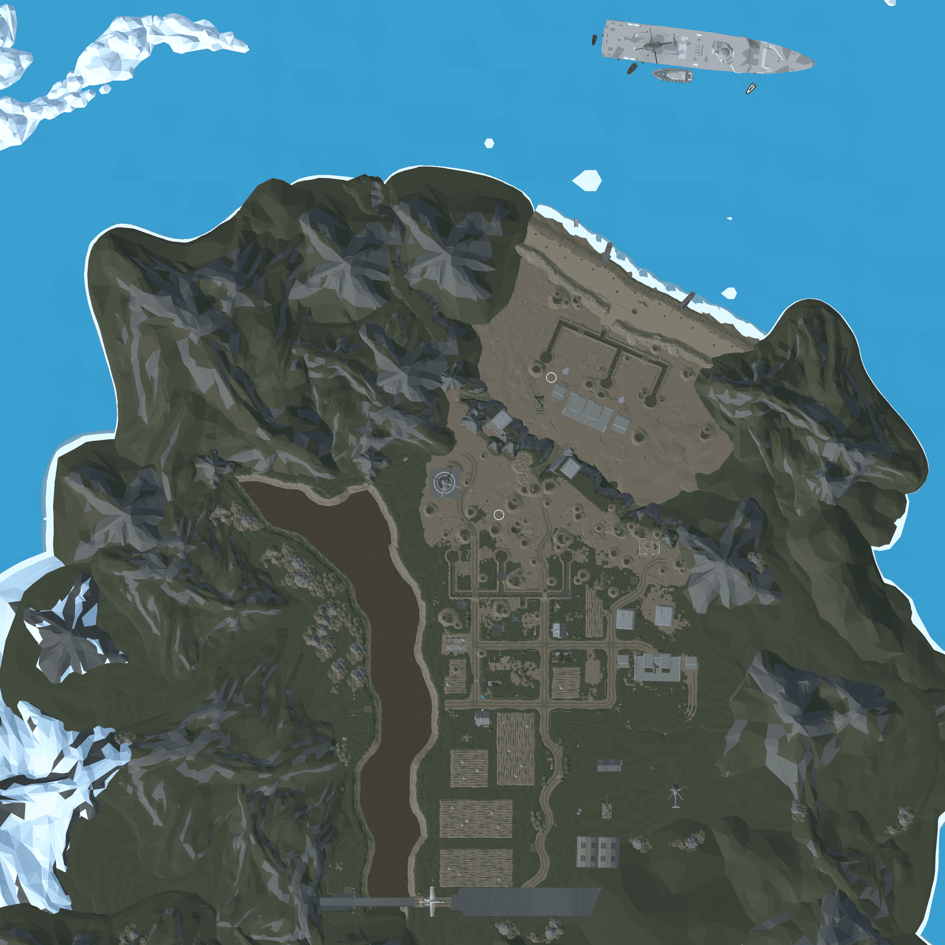Taiwan Beach — overview map
