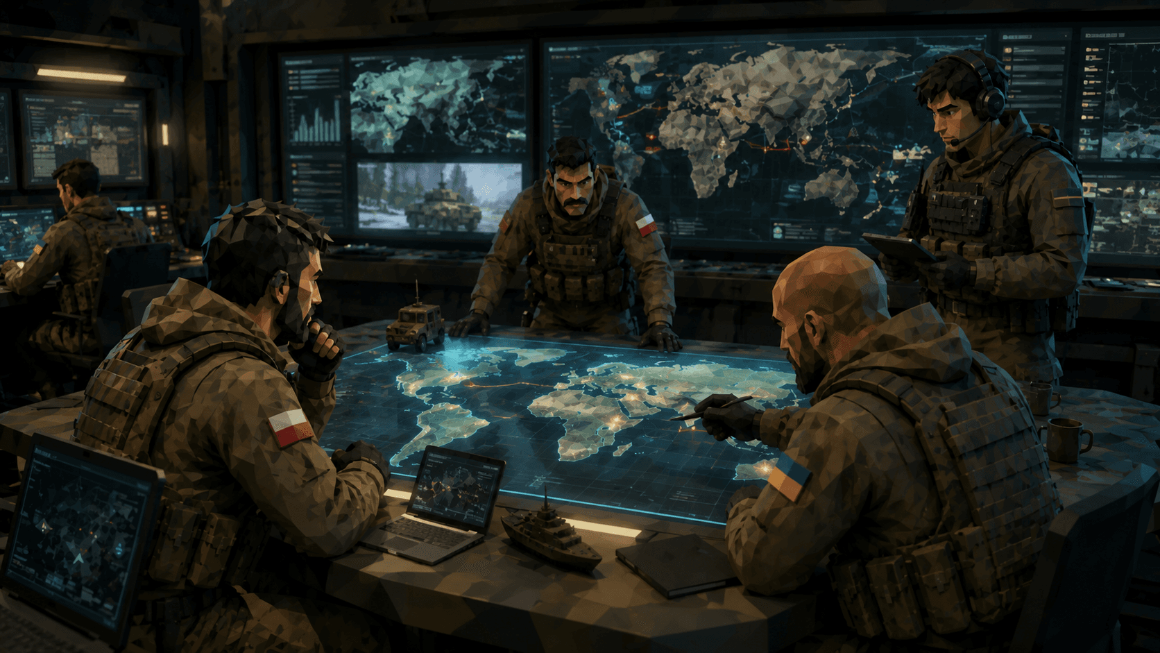 Ukraine — the war room