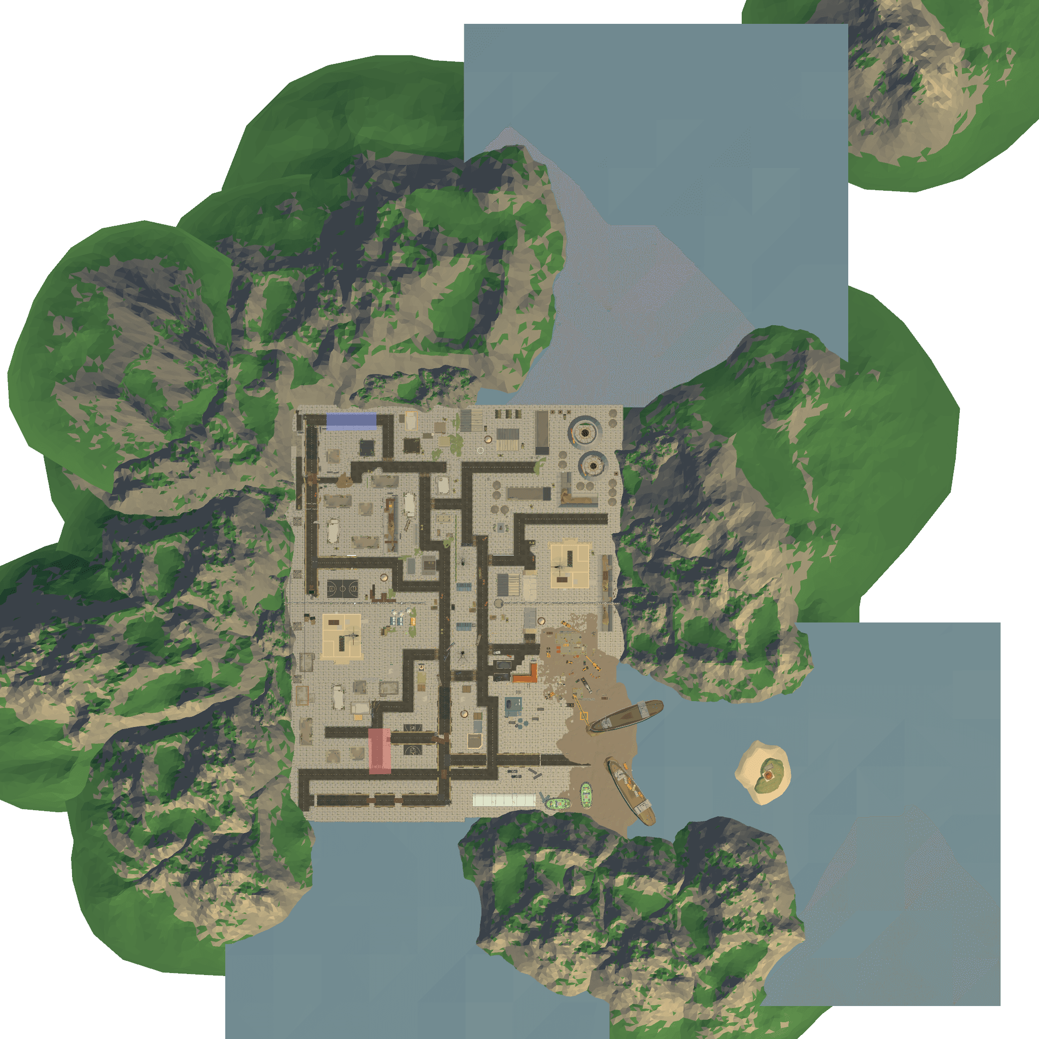 Korean Border — overview map