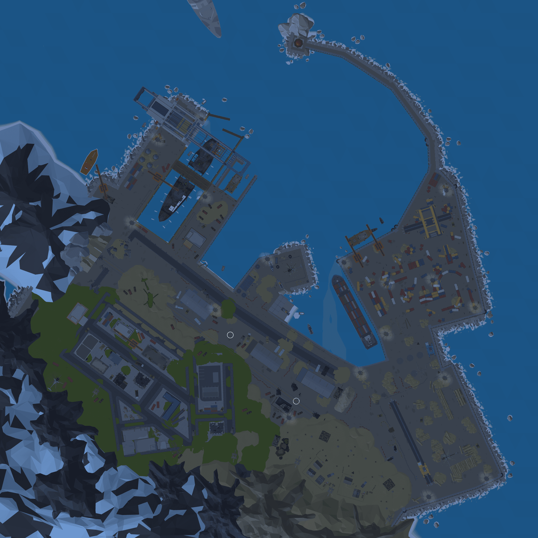 Odesa Port — overview map