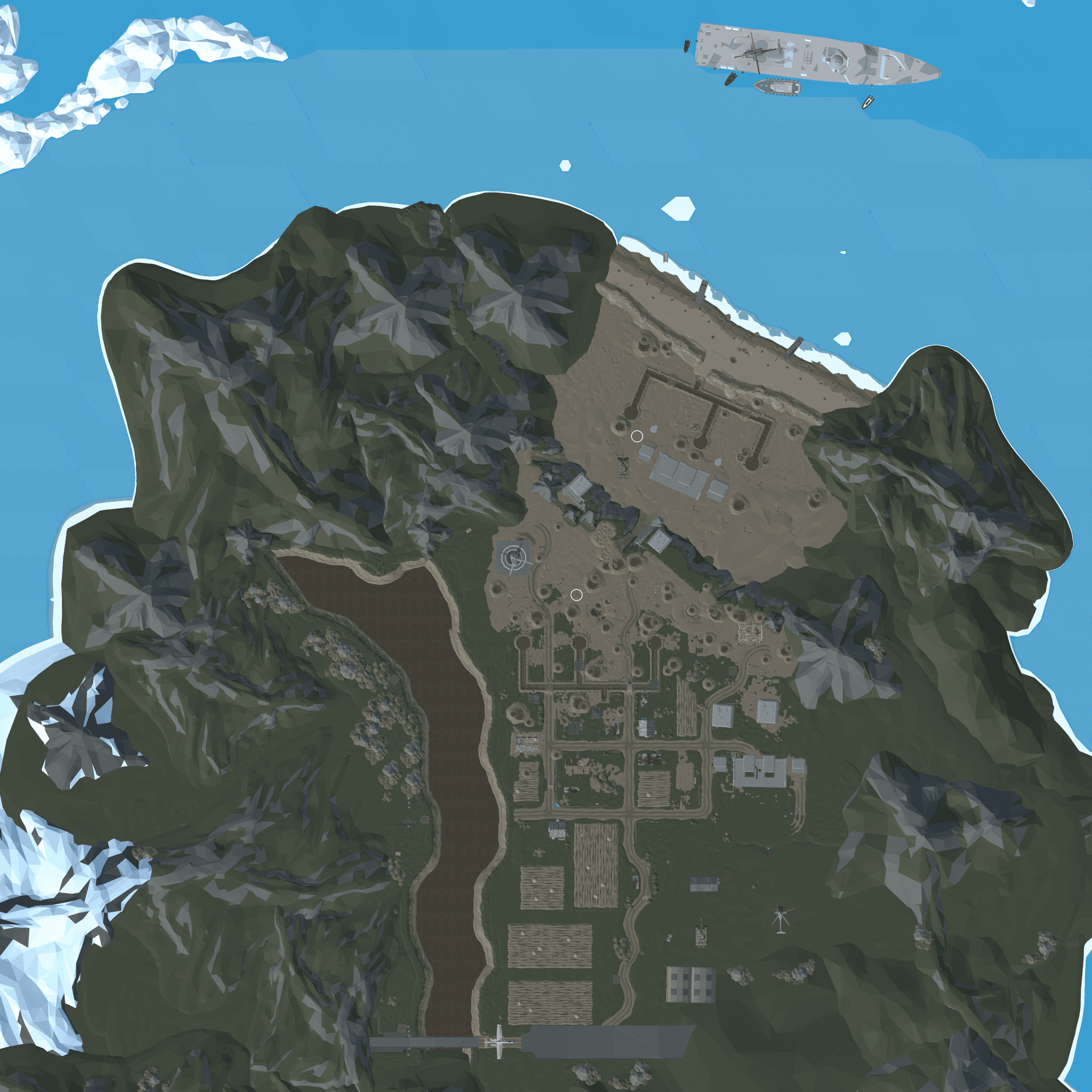 Taiwan Beach — overview map