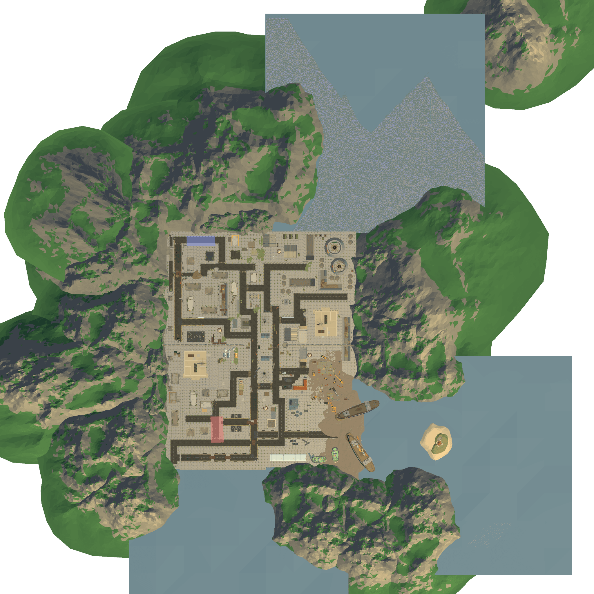 Korean Border — overview map