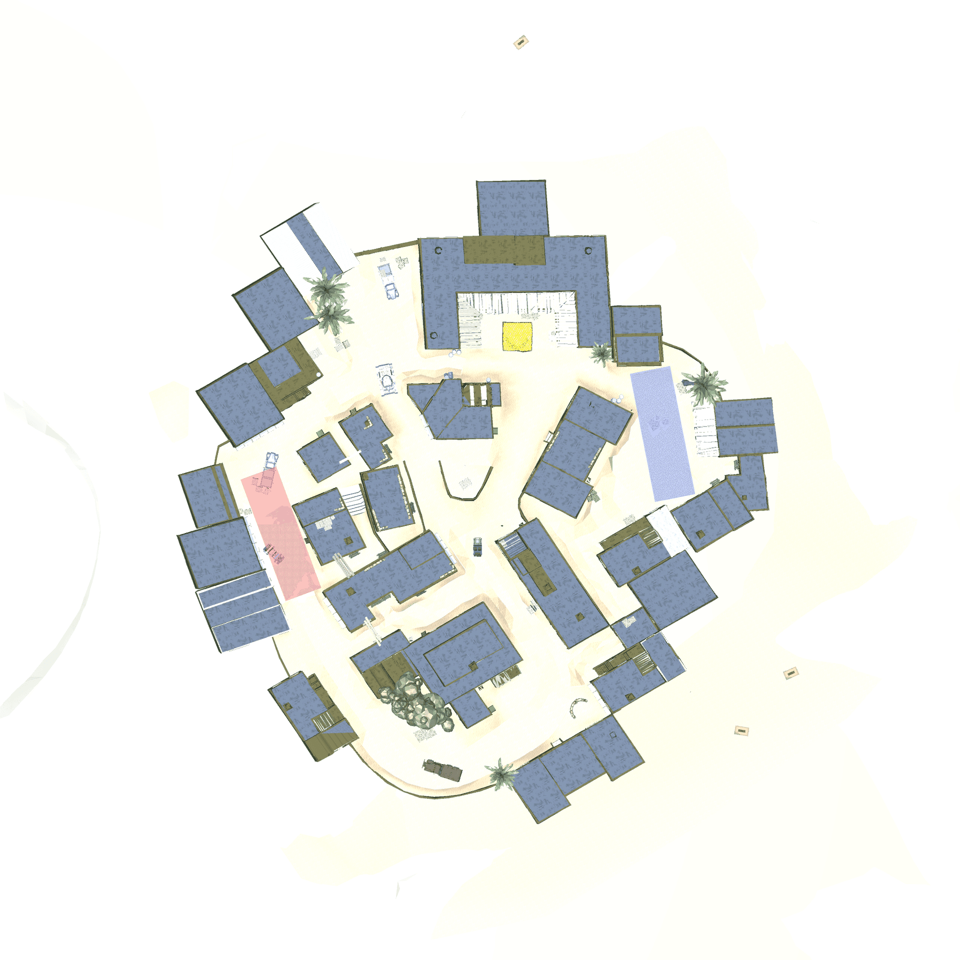 Lebanon — overview map