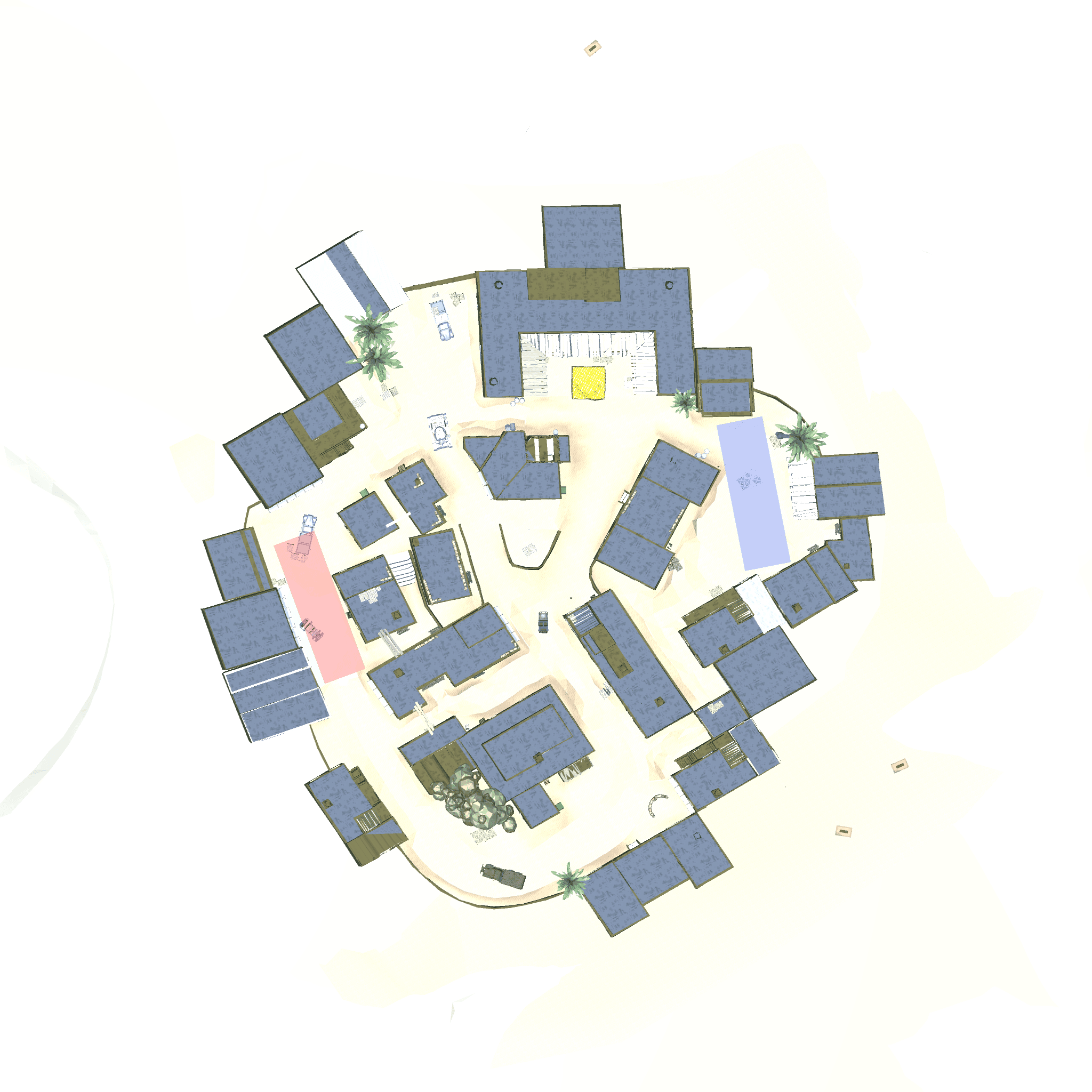 Lebanon — overview map