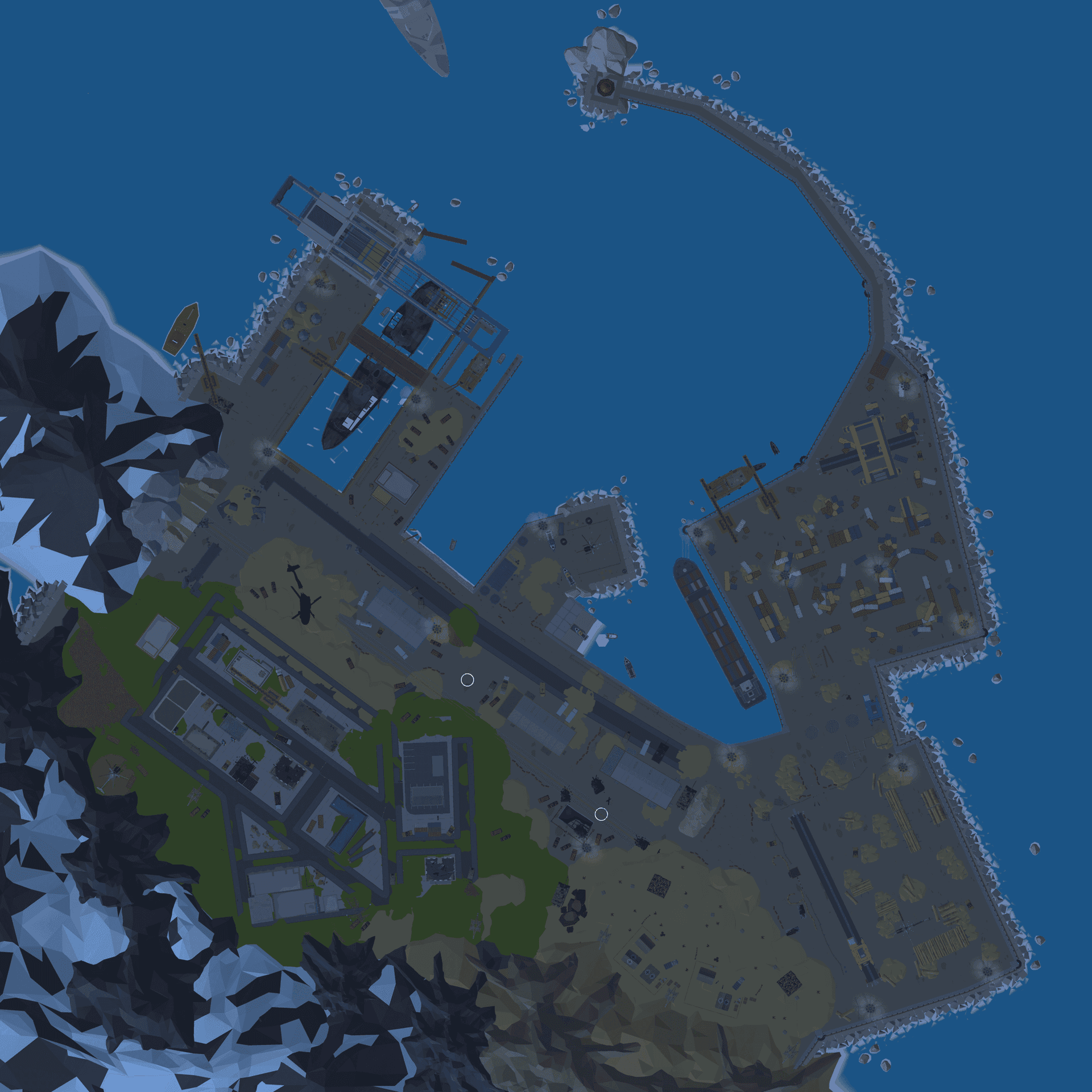 Odesa Port — overview map